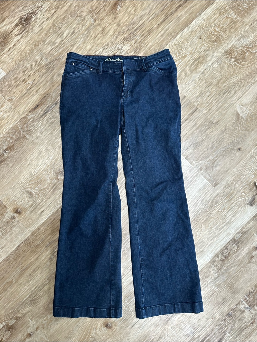 Eddie Bauer Dark Blue Flare Jeans